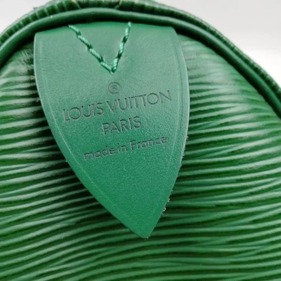 Louis Vuitton LV Hand Bag  Speedy 25 Greens Epi - Picture 6 of 11